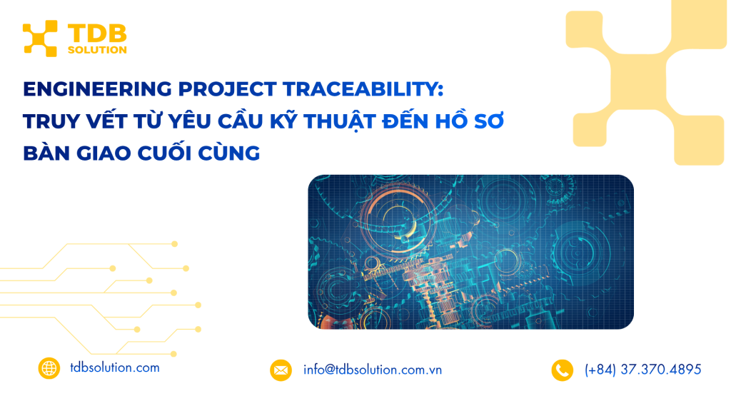 Engineering Project Traceability: Truy vết từ yêu cầu kỹ thuật đến hồ sơ bàn giao cuối cùng